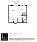1 Bedroom, 1 Bath