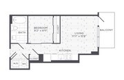 Sonnet - Studio - 1 Beds - 1 Baths - 459 Sq. ft.