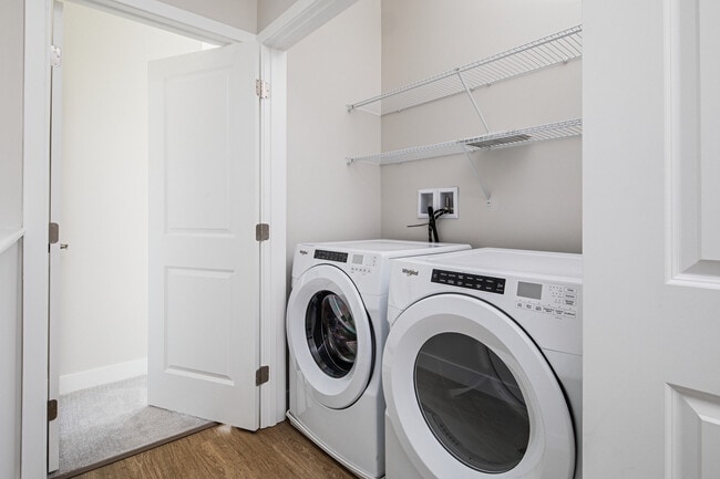 Renovated Package II townhome washer/dryer
