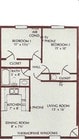 2BR/1BA