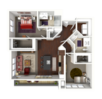 Floor Plan D3 | 50Twenty | Apartments in Madison, WI