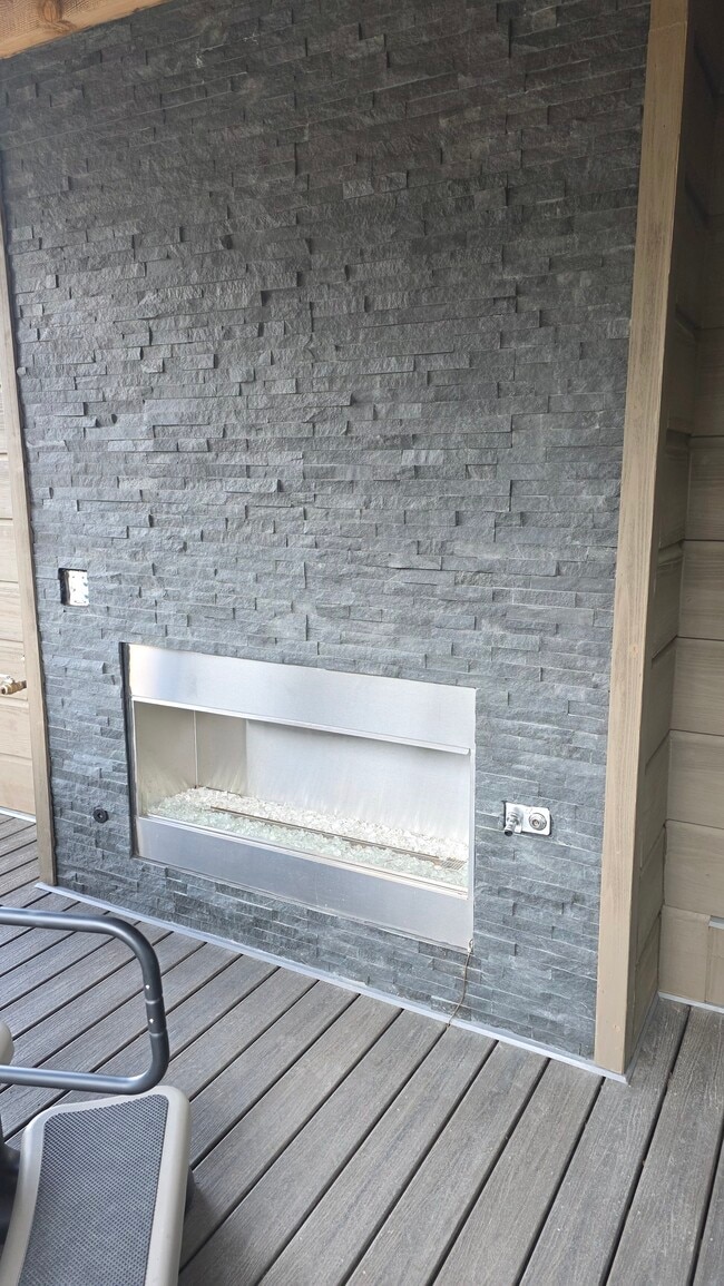 Patio Fireplace - 80 W Main St Unit #214