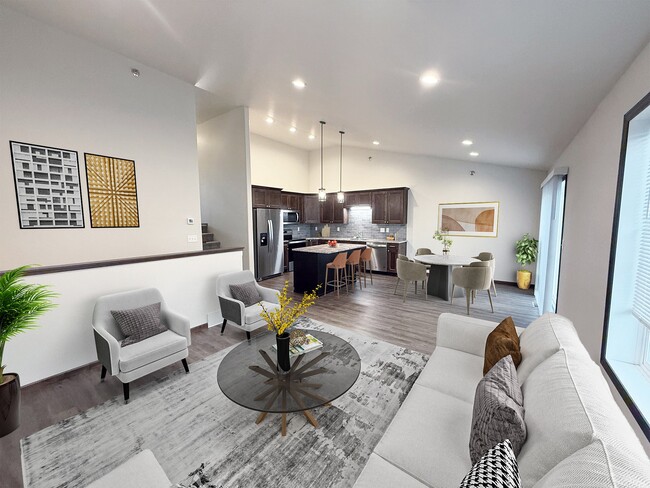 Southridge Townhomes Living Room Kitchen Dining