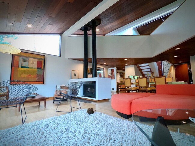 Photo - 8/1 Mid Century Modern Private House Bordering Frick Park. 1 of a kind.
