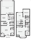 2BR/2.5BA