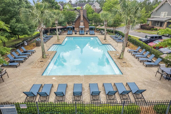Dive into relaxation at the resort-style pool at The Cottages of Hattiesburg.