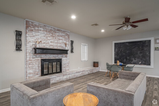 Updated Common Area with Seating