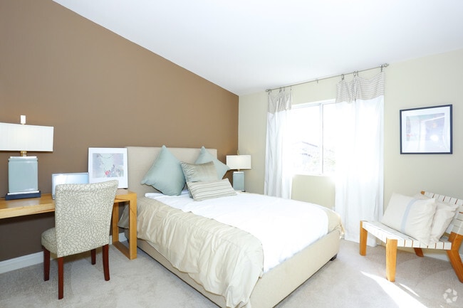 1BR, 1BA - The Pueblo Bedroom