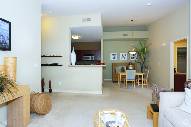 1BR, 1BA - The Pueblo Living Room