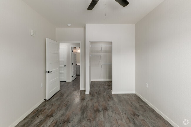2BR, 1BA - 1,028SF - Bedroom
