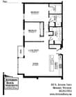2 Bed / 2 Bath - 1,508 SF