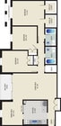 3 BR/ 2 BA (Style Z) | 1250 sq. ft.