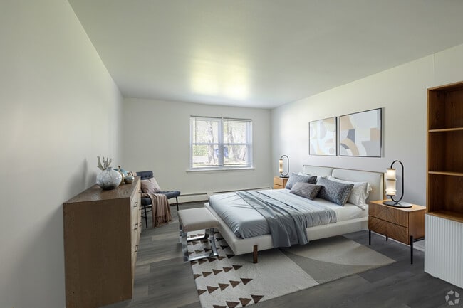 Furnished bedroom