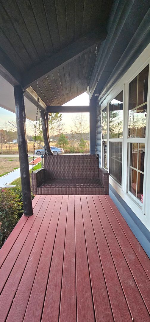 Photo - Private Log Cabin Home Peaceful Country Living on Acreage
