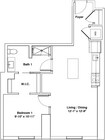 A6 floor plan Coeval