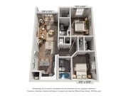 2 Bed 2 Bath