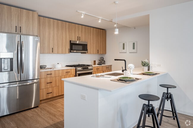 2BR, 2BA - 1,200SF - Kitchen