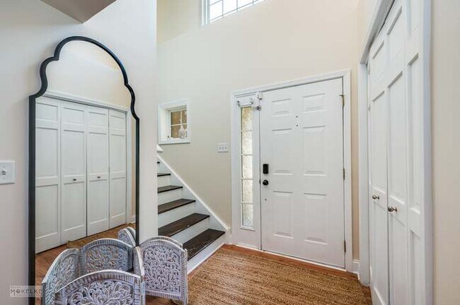 Stairs updated, beautiful grey laminate. - 21512 Loch Ln