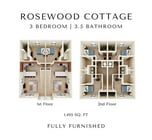 Rosewood Cottage Furnished - SOLD OUT FOR FALL 2026 - Join Fall 2027 Waitlist Now!