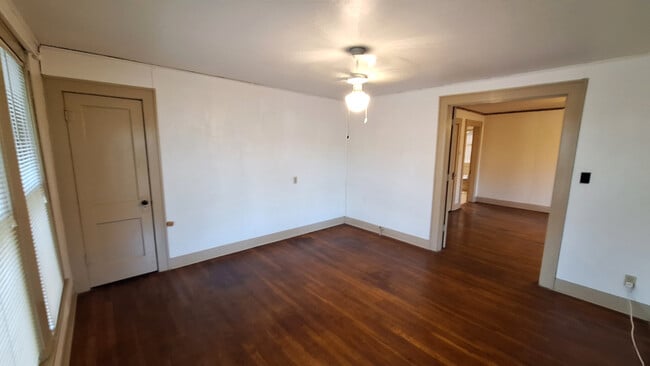 Bedroom with Oak floors through out - 3228 Washington St Unit #4
