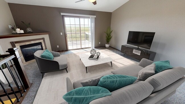 Photo - 3 BD, 2 BA TOWNHOME, ATTACHED GARAGE, FIRE...