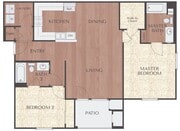 2B | 2X2 | 1066 sq ft