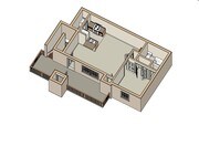 1BR/1BA