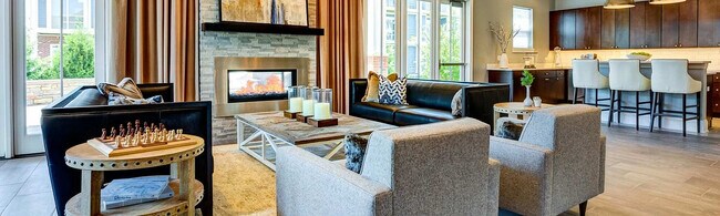 Clubhouse Fireplace lounge