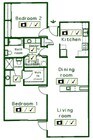 2BR/2BA