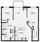 2 Bedroom/2 Bathroom