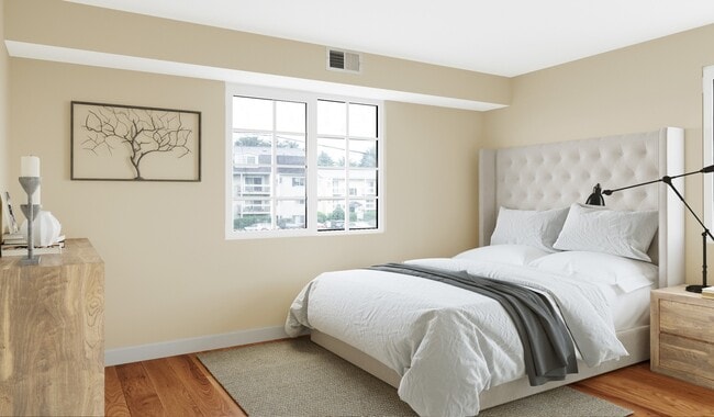 Bedroom features plenty of closet space