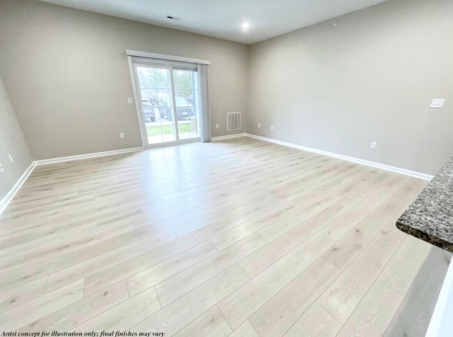 Open Concept Living Room - Howard Meadow Apartment Homes