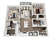 B1-A floor plan The Canter