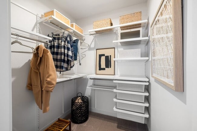 Custom Container Store Closets in ALL Units