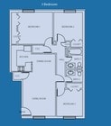 3BR/2BA