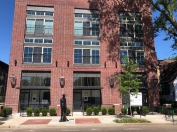 Exterior with controlled access