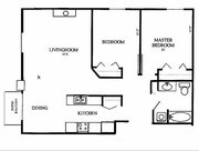 2BR/1BA