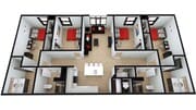 D3: 4 BED 4 BATH - ADA units