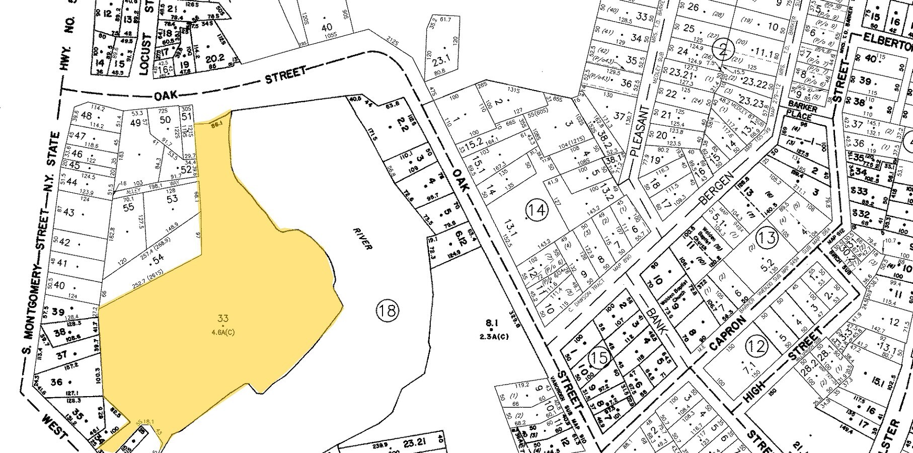 Plat Map - The Cedars Apartments