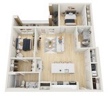 2D floor plan The Willow