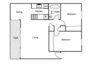 2BR/1BA