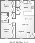 2 Bedroom