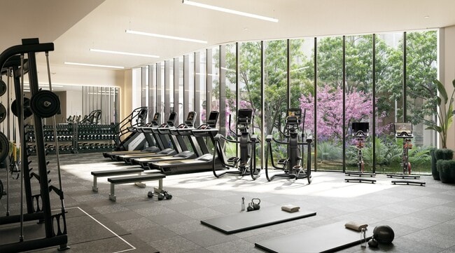 Gimnasio del apartamento Quincy San Francisco - Quincy