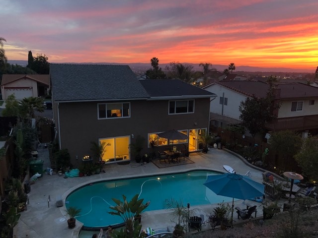 Sunset views from top of Property backyard - 26491 Fresno Dr House
