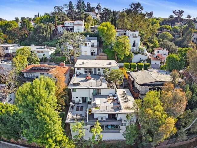 Photo - Hollywood Hills, tree lined street, perfect Mid-Century Modern homes