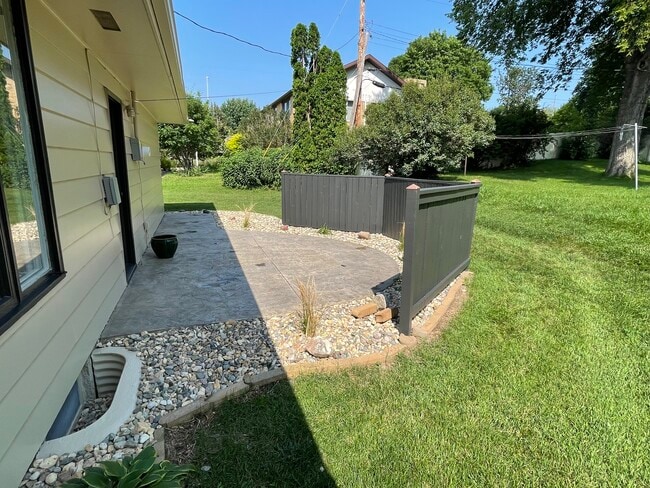 Back patio