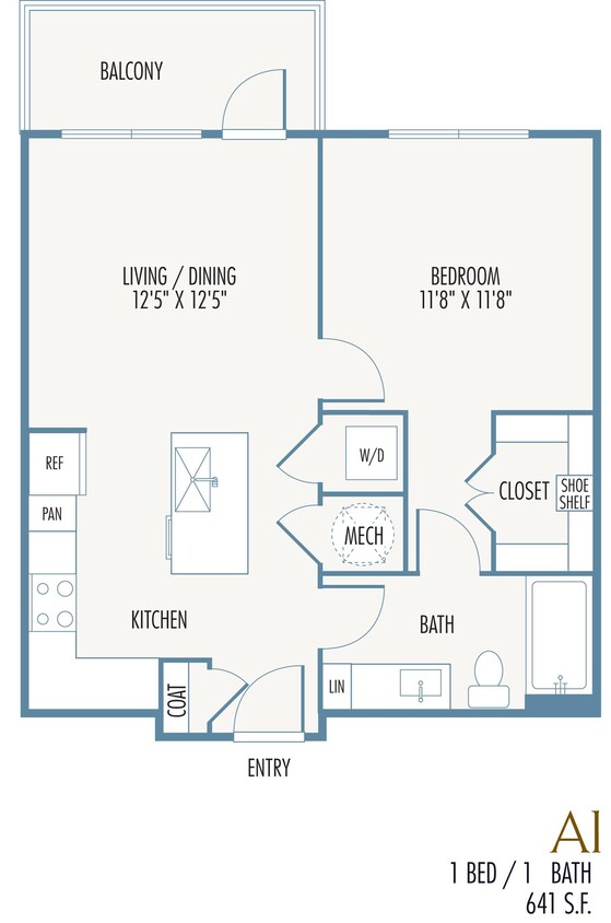 Tribute at the Rim Floor Plan A1 - A1