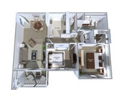 Plano de planta Cambridge