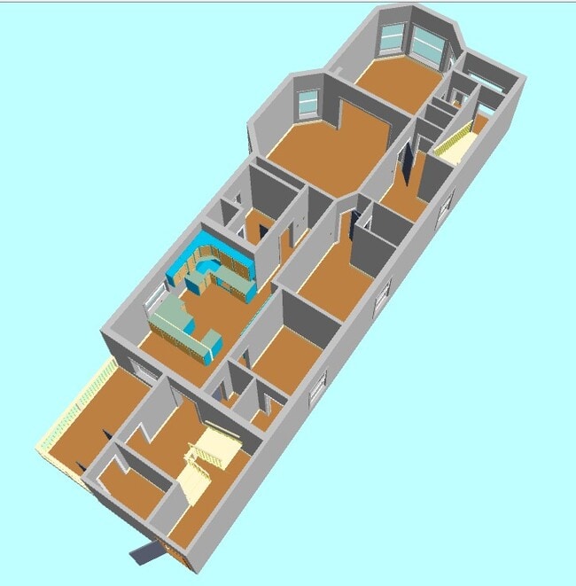 Floor Plan - 3248 W Evergreen Ave Unit First Floor