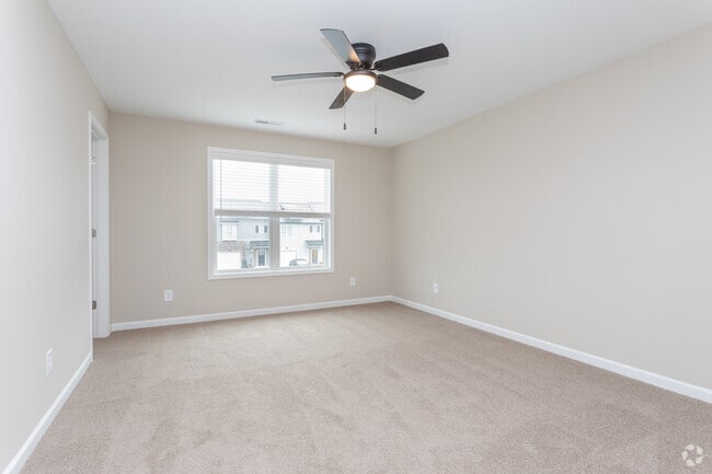3BR, 2.5BA - 1566SF - Master Bedroom - Kingsley Park Townhomes